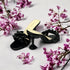 Black Barbed Heels - cunei